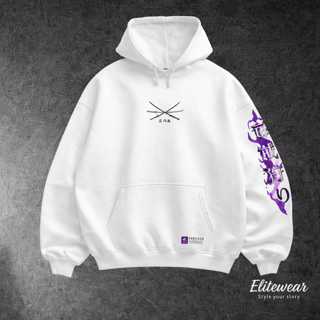 HOODIE OVERSIZE ZORO KING OF HELL