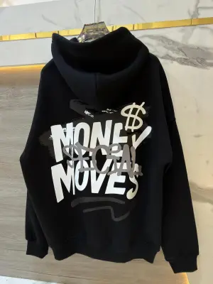MONEY MOVES HOODIE OVERSIZE