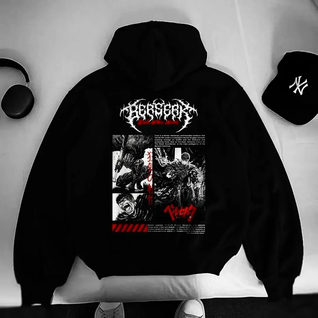 HOODIE OVERSIZE BERSERK NEW