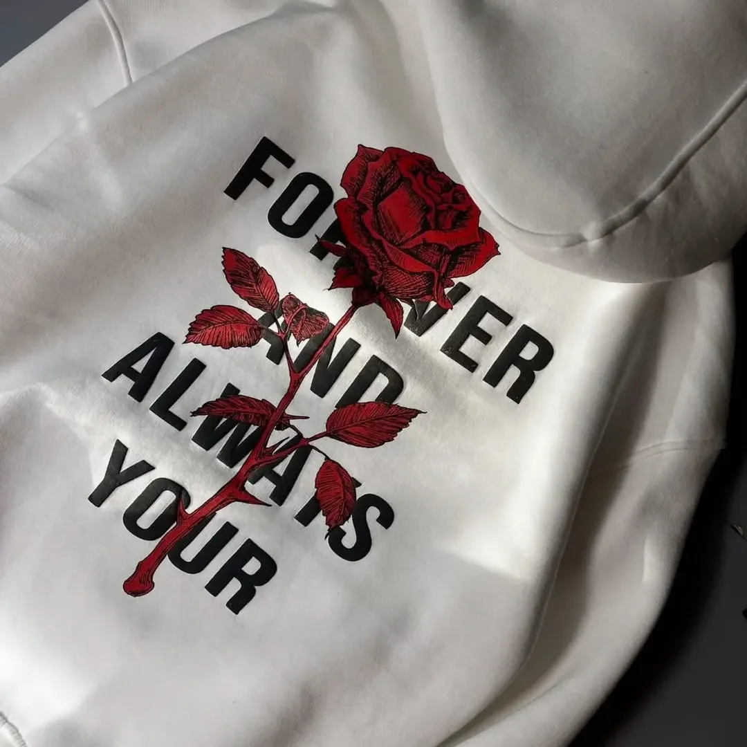 HOODIE OVERSIZE FLEUR FOREVER