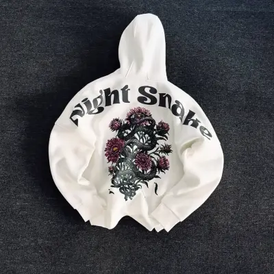 HOODIE OVERSIZE NIGHT SNAKE