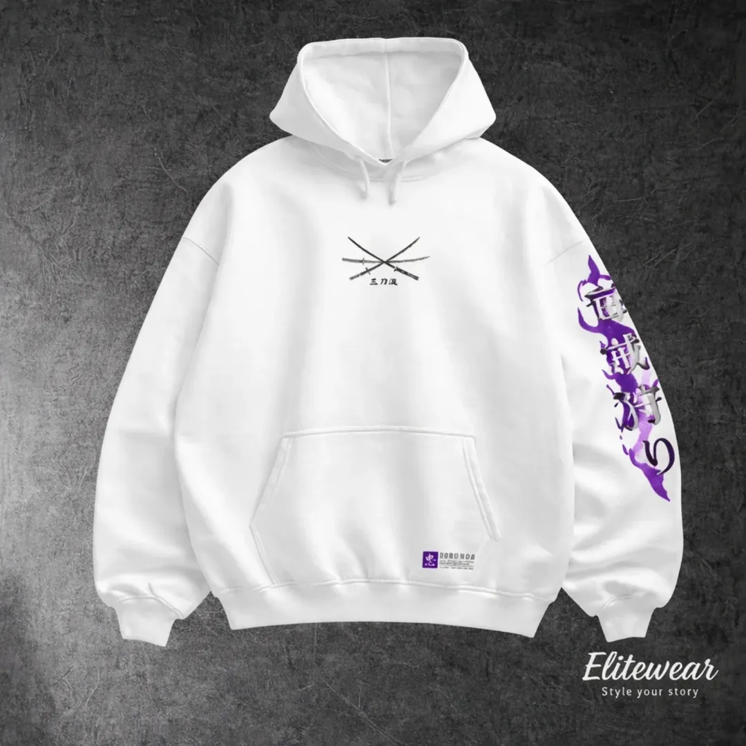 HOODIE OVERSIZE ZORO KING OF HELL