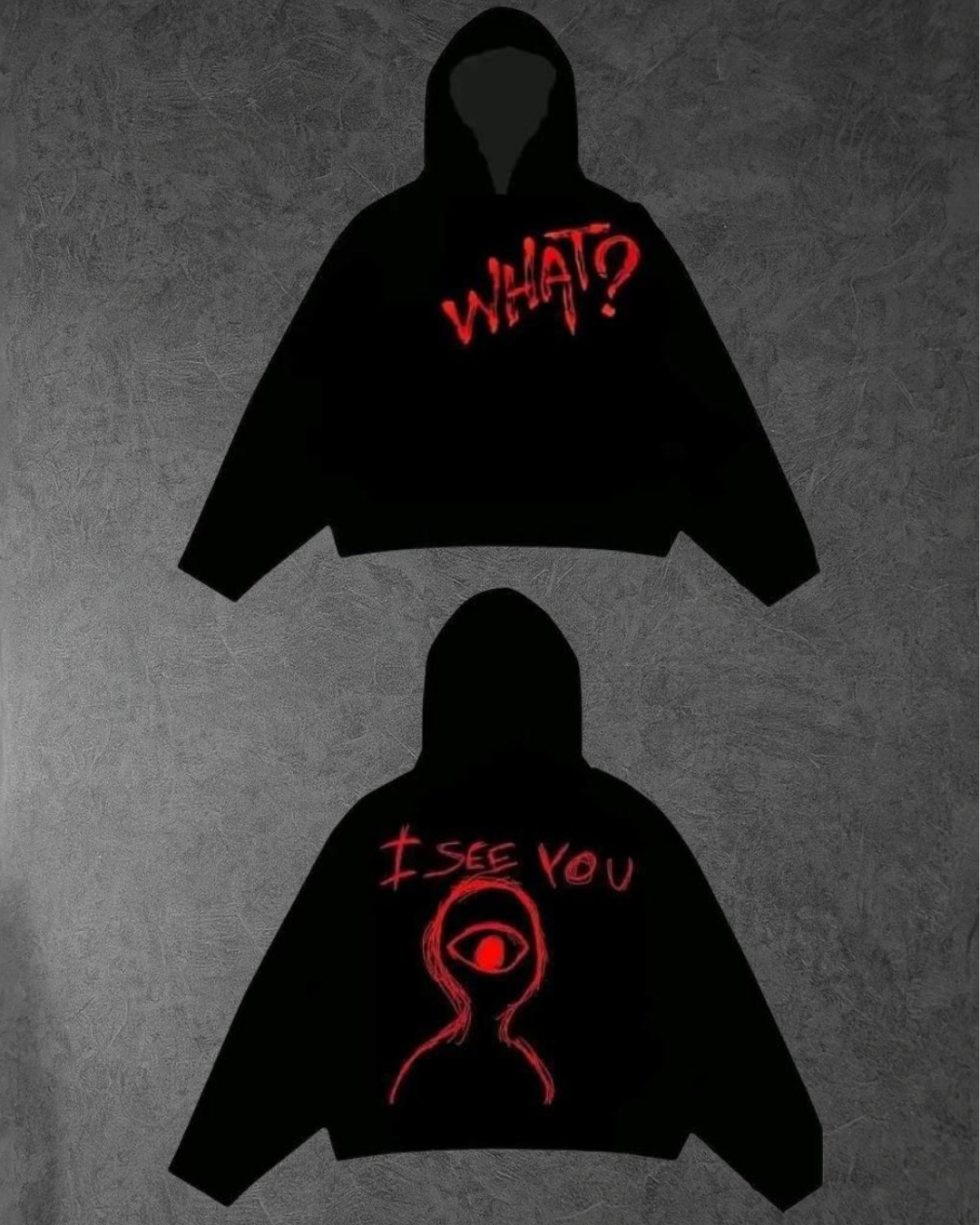 HOODIE OVERSIZE I SEE YOU